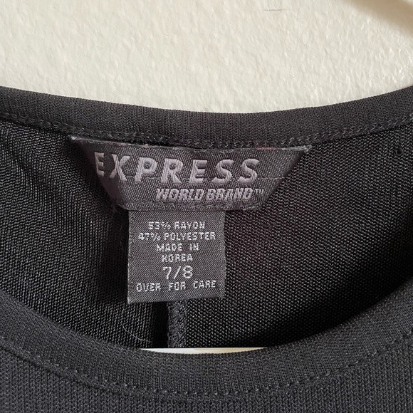 Express Black Maxi Dress - Picture 4 of 5